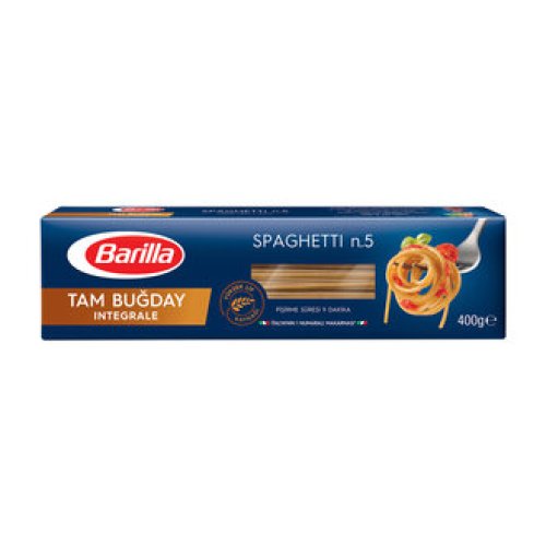 Barilla Tam Buğday Spagetti Makarna No:5 400 gr